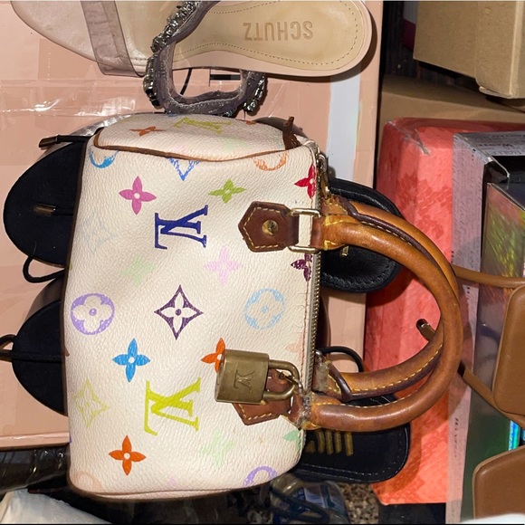 Authentic Louis Vuitton mini speedy multicolor - Picture 5 of 5
